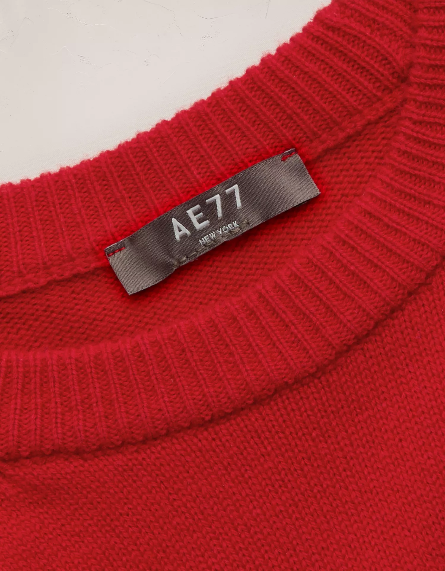 AE77 Boxy Cashmere Sweater Tee - thumbnail 6