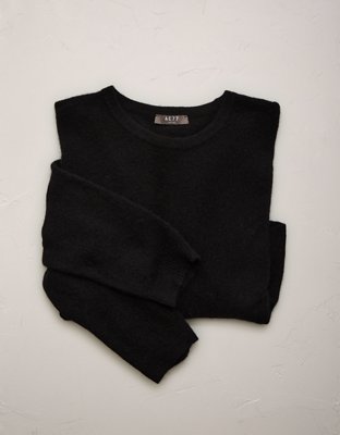 AE77 Cashmere-Blend Crew Neck Sweater