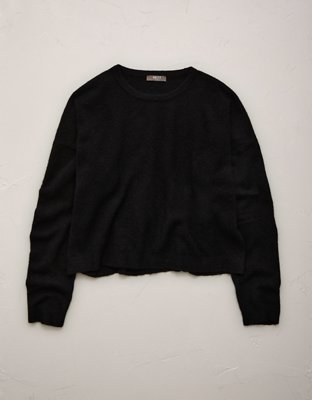 AE77 Cashmere-Blend Crew Neck Sweater