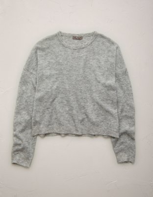AE77 Cashmere-Blend Crew Neck Sweater