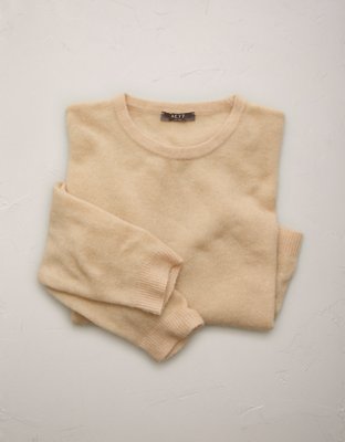 AE77 Cashmere-Blend Crew Neck Sweater