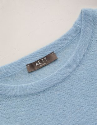 AE77 Cashmere-Blend Crew Neck Sweater