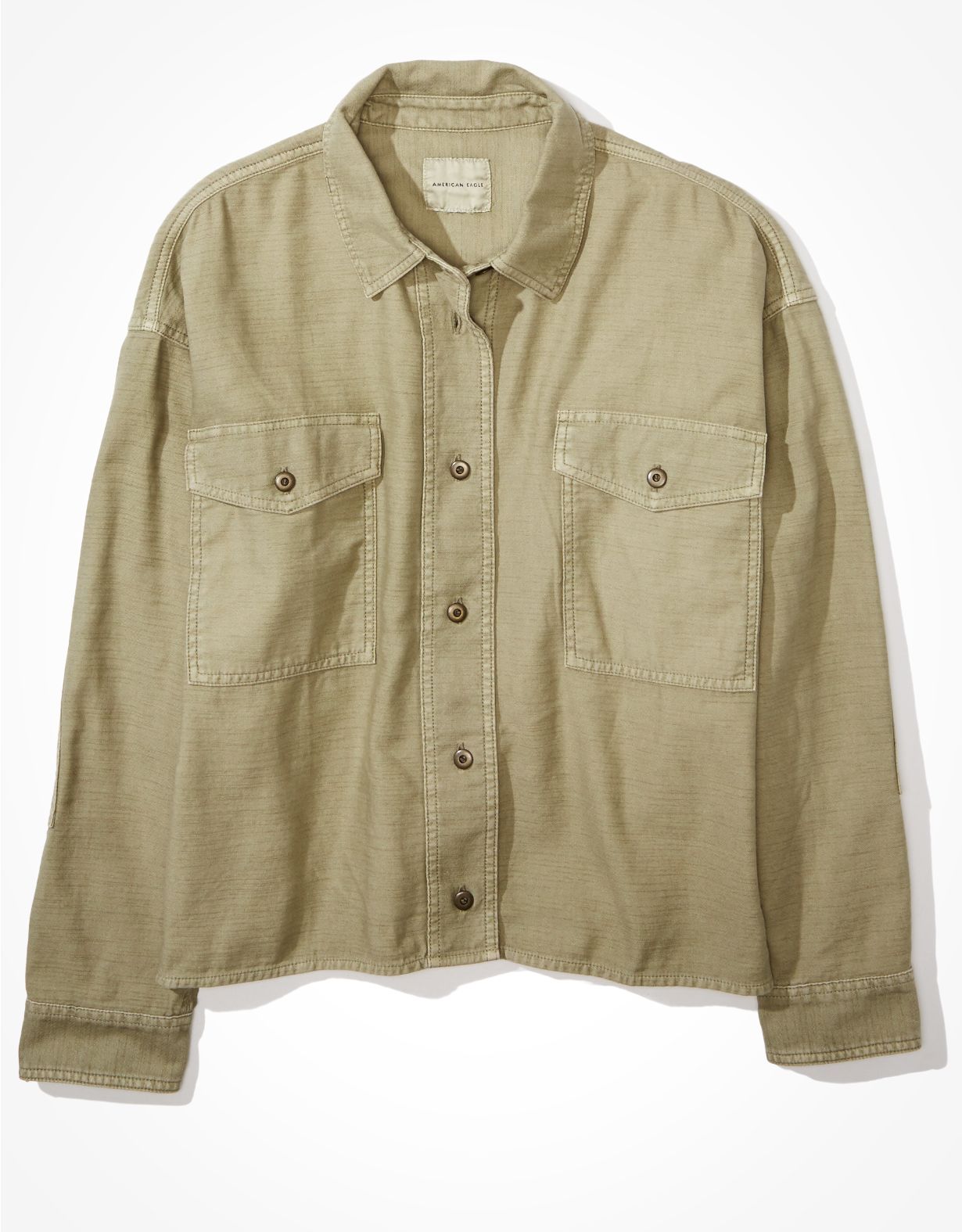 AE Button Up Shirt Jacket