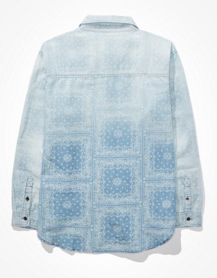 AE Oversized Button-Up Shirt