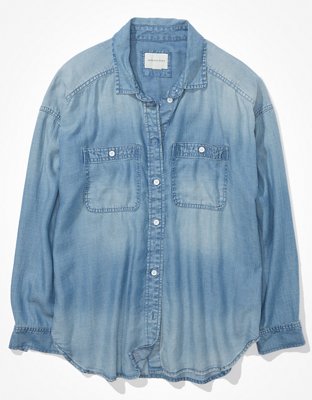 AE Denim Button-Up Shirt