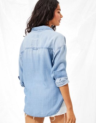 AE Denim Button-Up Shirt