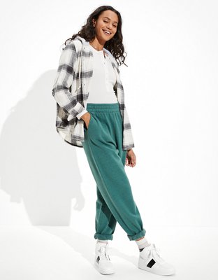 Женские худи American Eagle AE Cozy Cabin Oversized Flannel — фото 5
