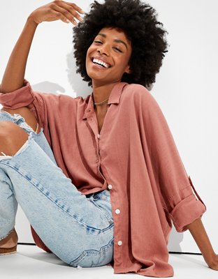 AE Oversized Beach Shirt