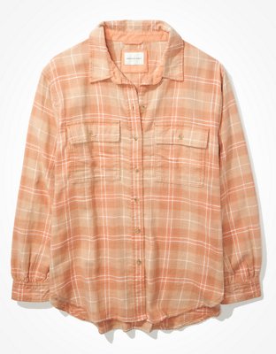 AE Super Soft Flannel extragrande con botones