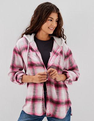 AE Oversized Hoodie Flannel