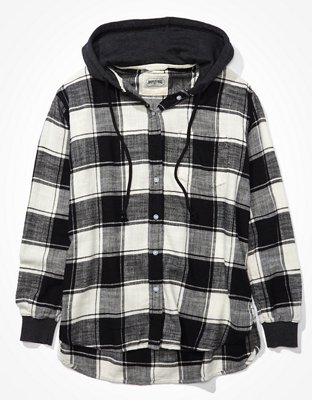 AE Oversized Hoodie Flannel