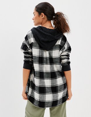 AE Oversized Hoodie Flannel