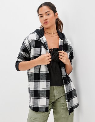 AE Oversized Hoodie Flannel