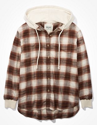 AE Oversized Hoodie Flannel