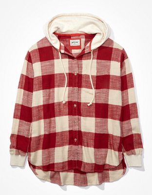 AE Oversized Hoodie Flannel