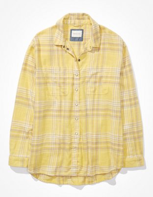 AE Oversized Button-Up Shirt