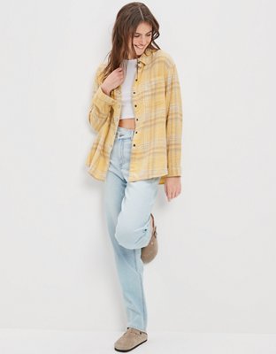 AE Oversized Button-Up Shirt