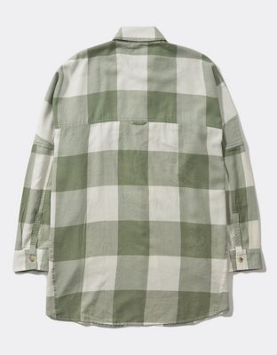 AE Go Big Beach Flannel Shirt