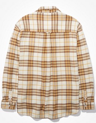AE Oversized Flannel Shirt
