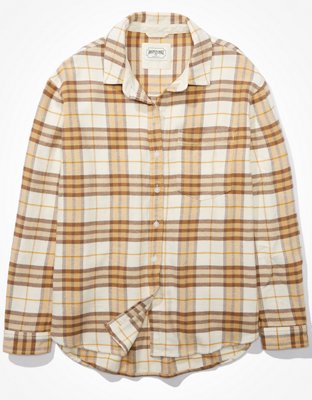 AE Oversized Flannel Shirt