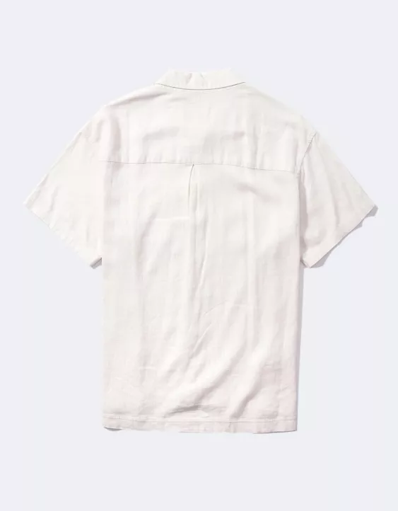 AE Linen Button-Up Resort Shirt