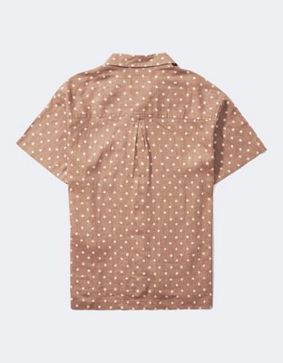 AE Linen Button-Up Resort Shirt