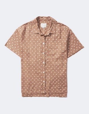 AE Camisa estilo resort con botones