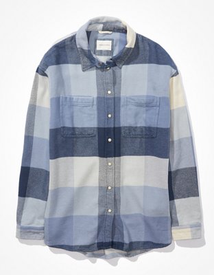 AE Oversized Flannel Shirt