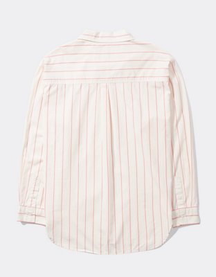 AE Oversized Oxford Button-Up Shirt
