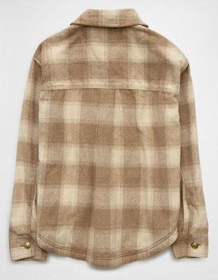 AE Plaid Shacket