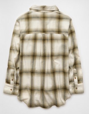 AE Oversized Flannel Shirt