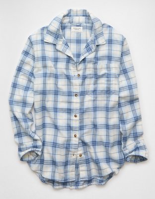AE Oversized Flannel Shirt