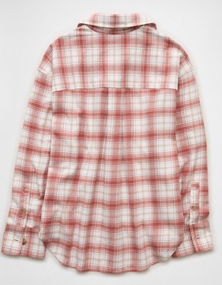 AE Plaid Button-Down Shirt