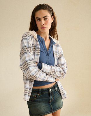 AE Hooded Flannel