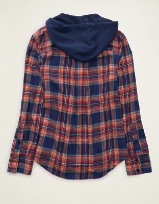 AE Hooded Flannel