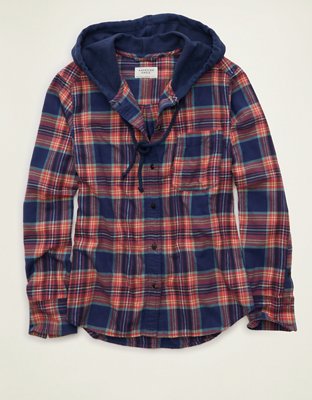 AE Hooded Flannel
