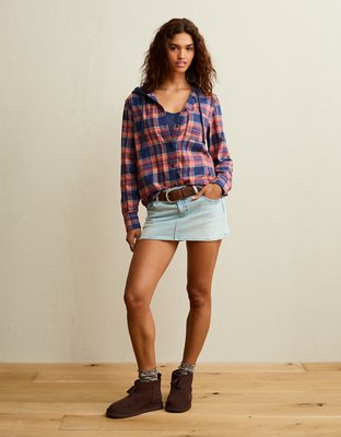 AE Hooded Flannel