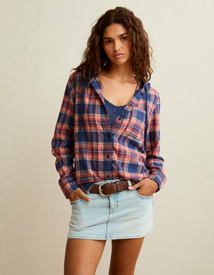 AE Hooded Flannel