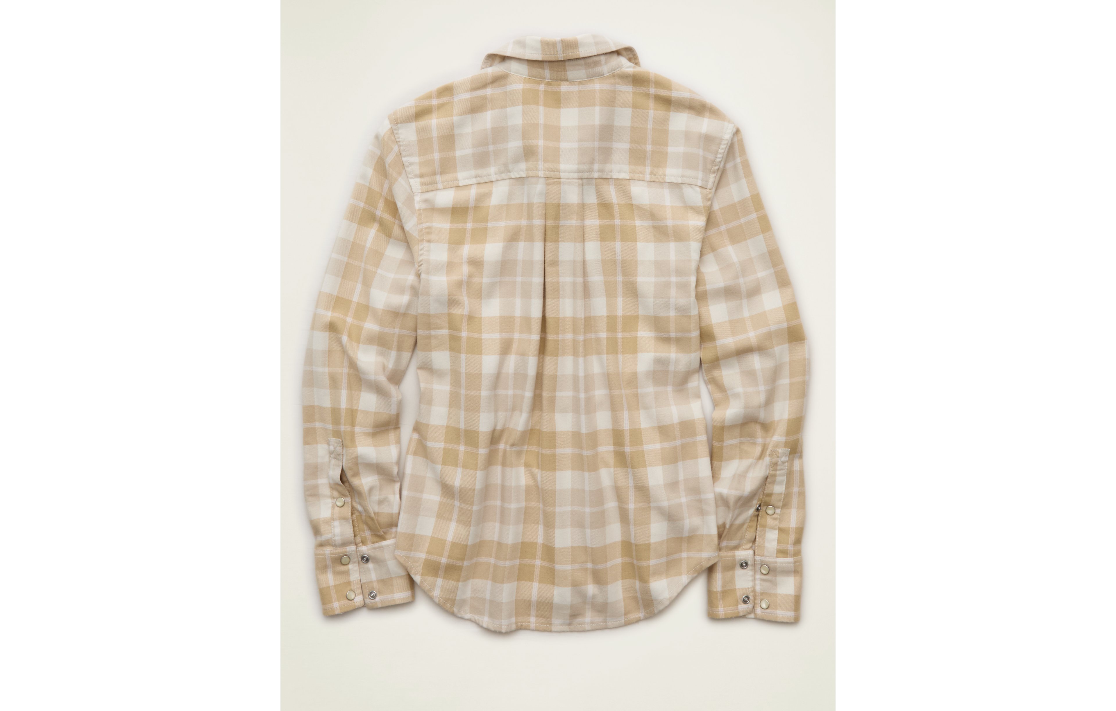 AE Throwback Flannel Button-Up Shirt