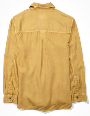 AE Oversized Military Button-Up Shirt