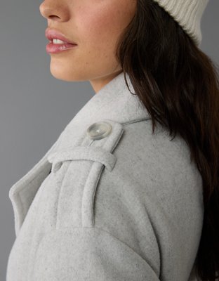 Женские куртки American Eagle AE Cozy Trench Coat — фото 8