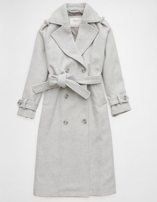 Женские куртки American Eagle AE Cozy Trench Coat — фото 2