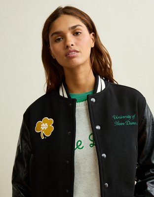 AE Notre Dame Bomber Jacket
