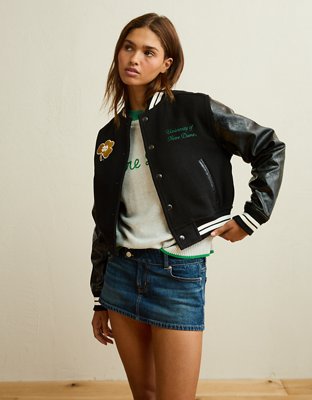 AE Notre Dame Bomber Jacket