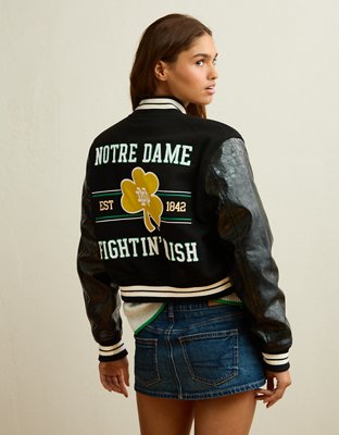 AE Notre Dame Bomber Jacket