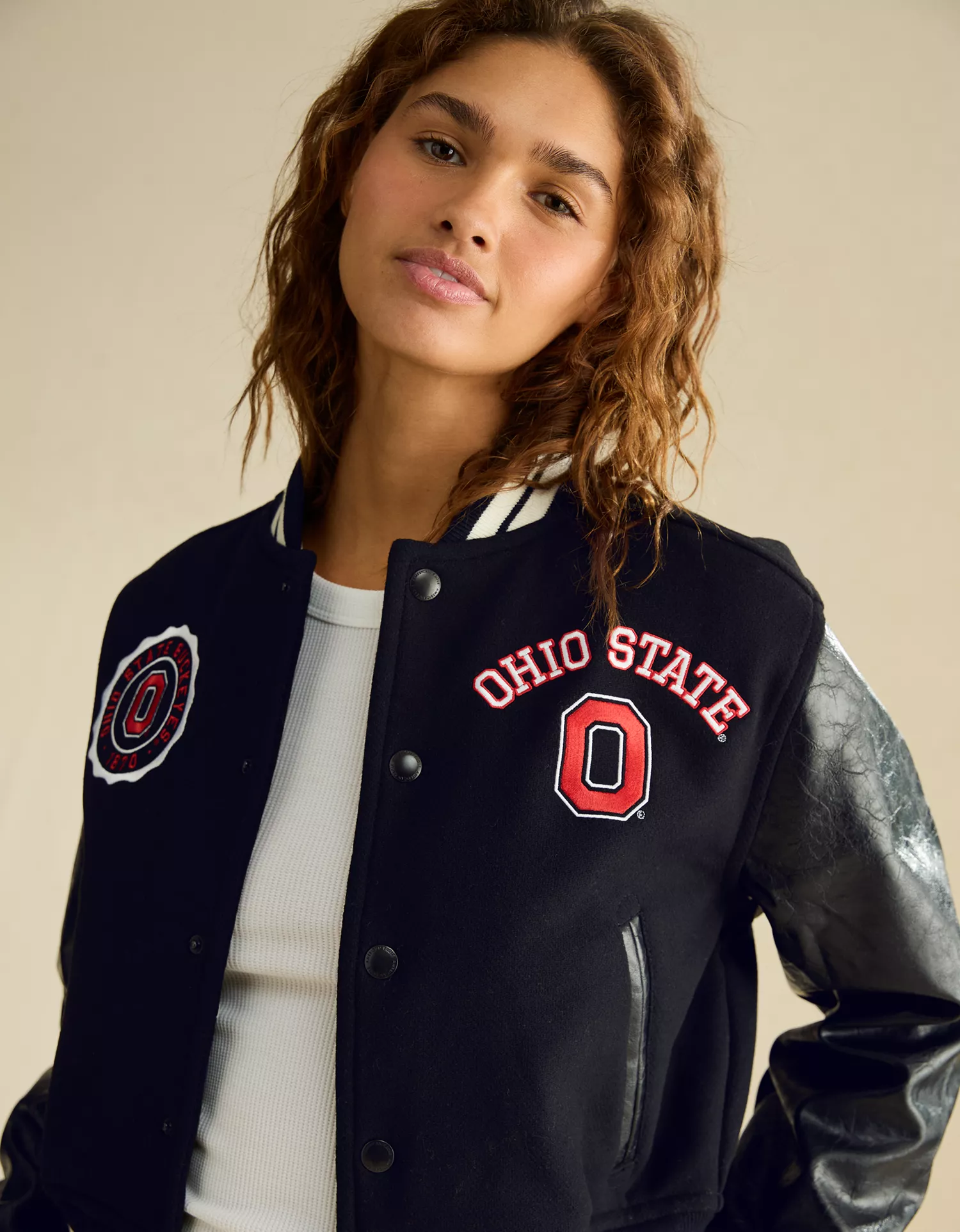 AE Ohio State Buckeyes Bomber Jacket - thumbnail 7