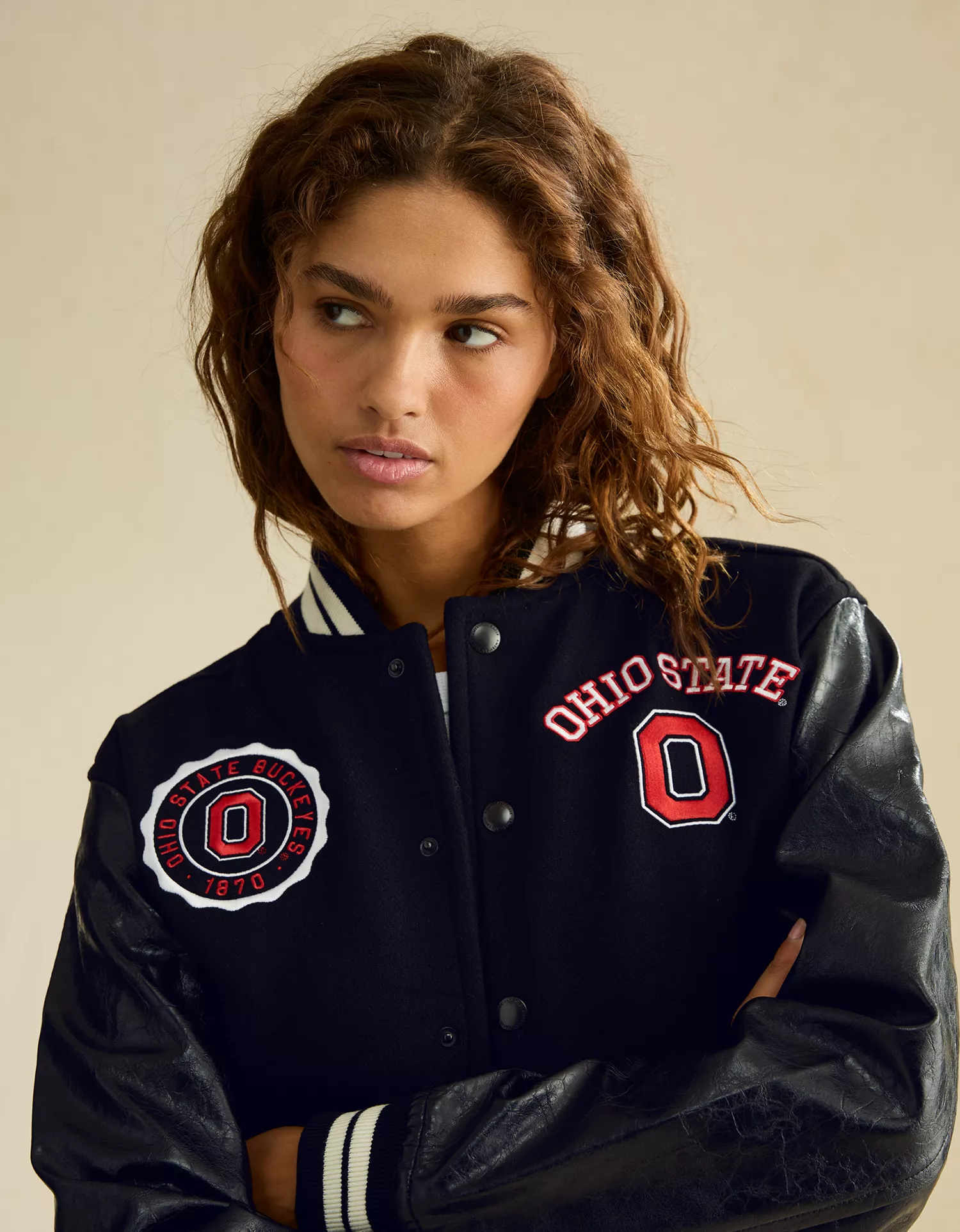 AE Ohio State Buckeyes Bomber Jacket - thumbnail 5