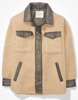 AE Sherpa Shirt Jacket