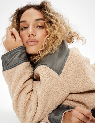 AE Sherpa Shirt Jacket