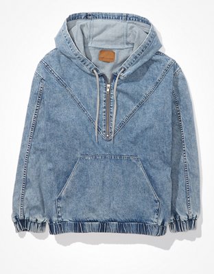 AE Denim Hooded Jacket